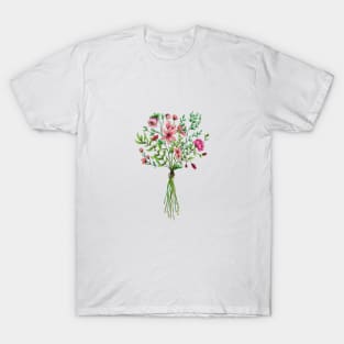 Wildflowers - Pink T-Shirt